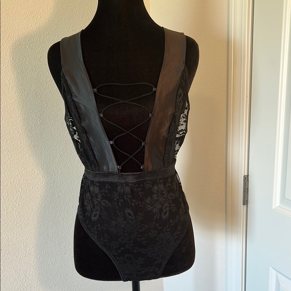 Black Lace Bodysuit
